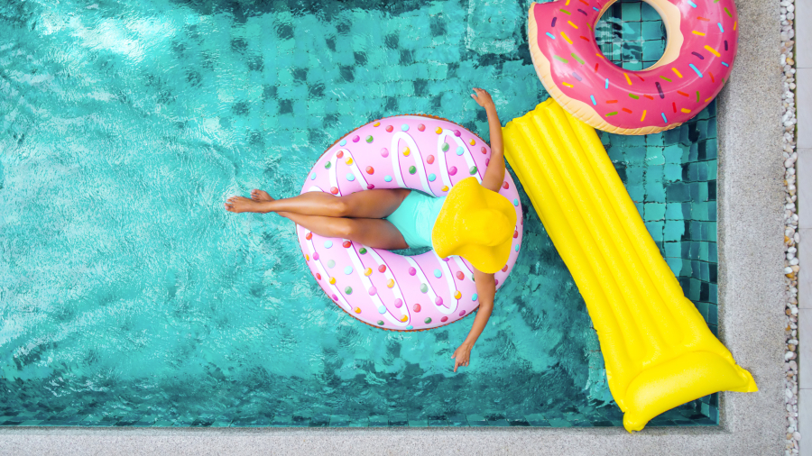 piscine camping Côte Azur 