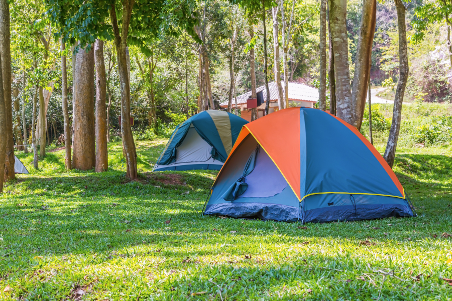 tente de camping Dordogne